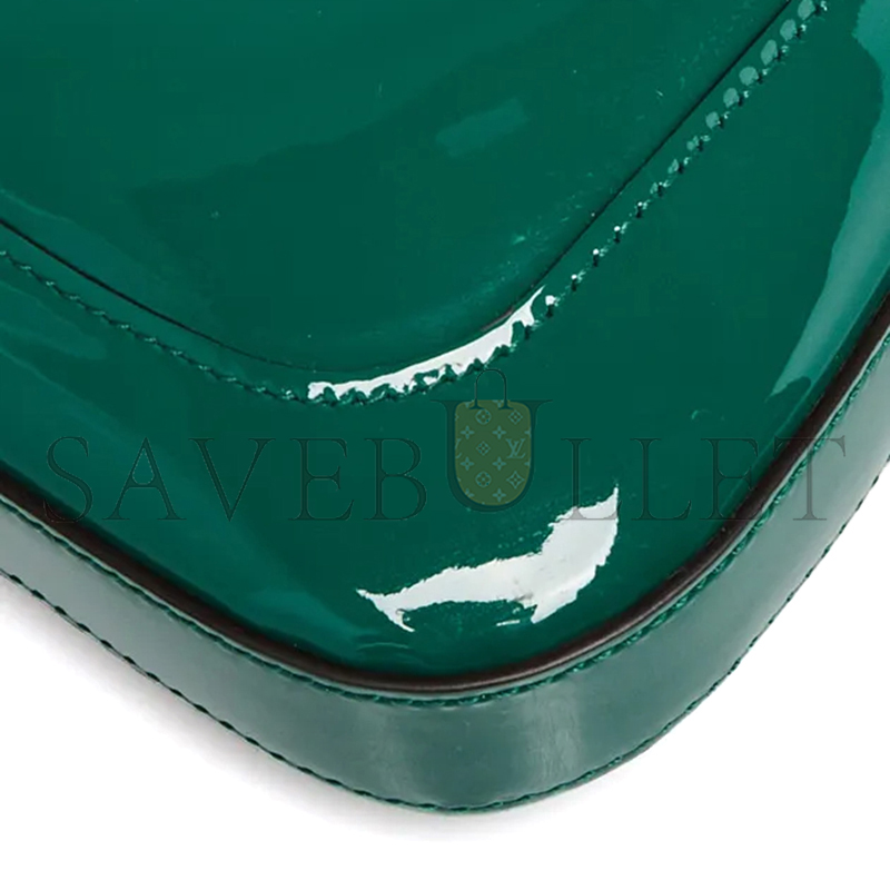 GUCCI JACKIE 1961 MINI BAG PATENT LEATHER 605524 (19*13*3cm)
